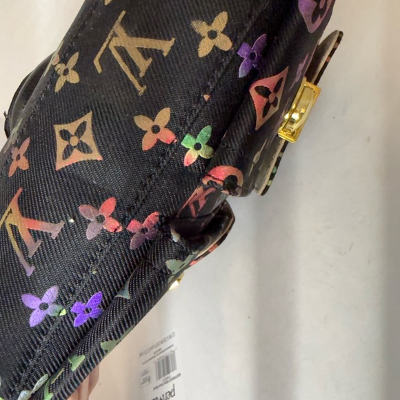 Black Multicolor Satchel - Picture 7 of 12